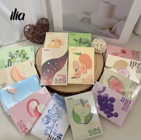 ILIA 煙彈 五代 哩啞 霧化彈 通用悅刻Relx主機 五代 買四盒送主機