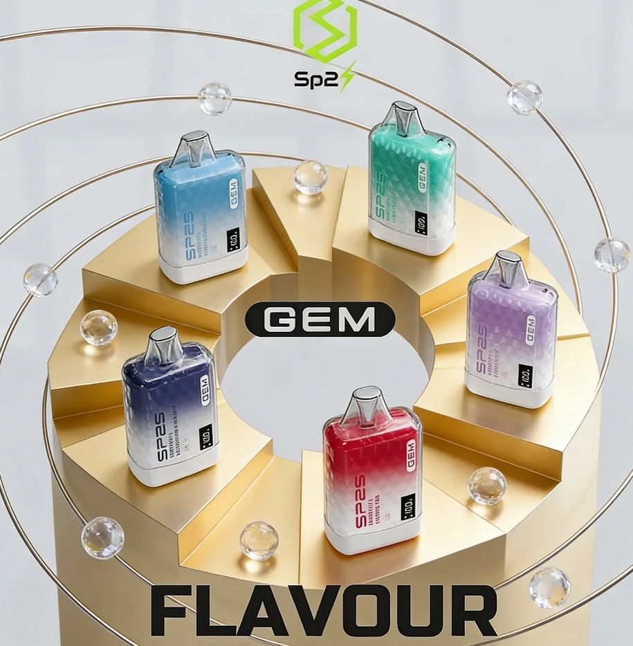 SP2S 9000口 拋棄式  一次性電子煙 高清顯示屏